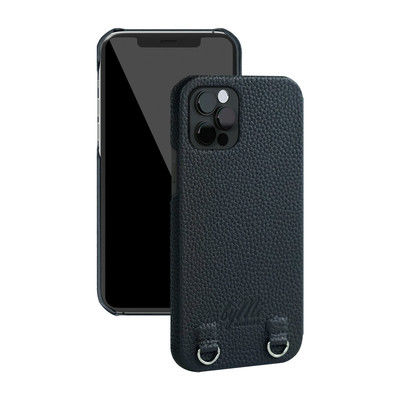 手無しの保護用iPhoneケース 切断可能なストラップ付き 本物の革の携帯電話ケース